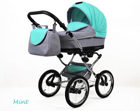 Raf-pol Baby Lux Margaret Chrome 2022 Mint + u nás ZÁRUKA 3 ROKY