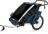 Thule Chariot Cross 2 2022 Majolica Blue + u nás ZÁRUKA 3 ROKY