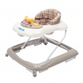 Baby Mix s volantem a silikonovými kolečky béžová + u nás ZÁRUKA 3 ROKY