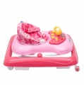 Baby Mix s volantem a silikonovými kolečky tmavě růžová + u nás ZÁRUKA 3 ROKY ⭐⭐⭐⭐⭐