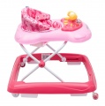 Baby Mix s volantem a silikonovými kolečky tmavě růžová + u nás ZÁRUKA 3 ROKY ⭐⭐⭐⭐⭐