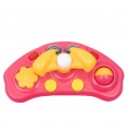 Baby Mix s volantem a silikonovými kolečky tmavě růžová + u nás ZÁRUKA 3 ROKY ⭐⭐⭐⭐⭐