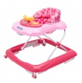 Baby Mix s volantem a silikonovými kolečky tmavě růžová + u nás ZÁRUKA 3 ROKY ⭐⭐⭐⭐⭐
