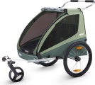 Thule Chariot Coaster XT 2022 Basil Green + u nás ZÁRUKA 3 ROKY