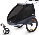Thule Chariot Coaster XT 2022 Black + u nás ZÁRUKA 3 ROKY