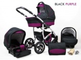 Raf-pol Baby Lux Largo 2v1 2024 Black Purple + u nás ZÁRUKA 3 ROKY⭐⭐⭐⭐⭐