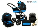 Raf-pol Baby Lux Largo 2v1 2024 Black Aqua + u nás ZÁRUKA 3 ROKY⭐⭐⭐⭐⭐