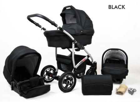Raf-pol Baby Lux Largo 2v1 2024 Black + u nás ZÁRUKA 3 ROKY⭐⭐⭐⭐⭐