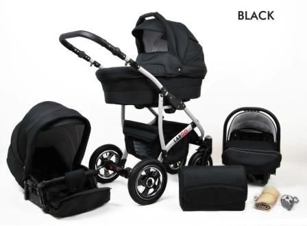 Raf-pol Baby Lux Largo 2v1 2023 Black + u nás ZÁRUKA 3 ROKY⭐⭐⭐⭐⭐