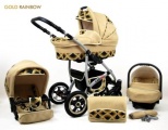 Raf-pol Baby Lux Largo 2v1 2024 Gold Rainbow + u nás ZÁRUKA 3 ROKY⭐⭐⭐⭐⭐