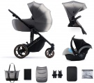 Kinderkraft Prime 2 kombinovaný 3v1 Shadow Grey 2024 + u nás ZÁRUKA 3 ROKY⭐⭐⭐⭐⭐