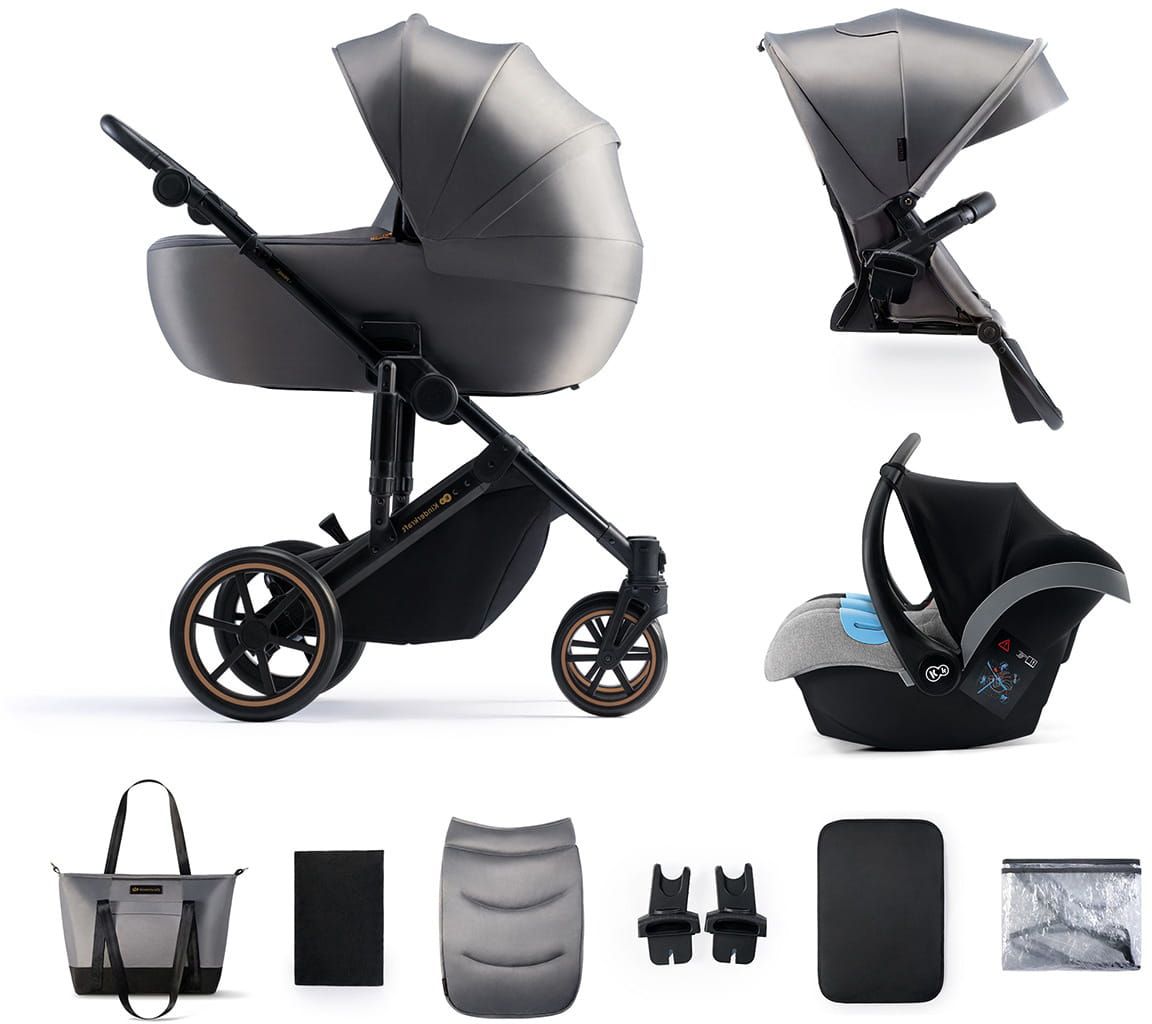 Kinderkraft Prime 2 kombinovaný 3v1 Shadow Grey 2024 + u nás ZÁRUKA 3 ROKY⭐⭐⭐⭐⭐