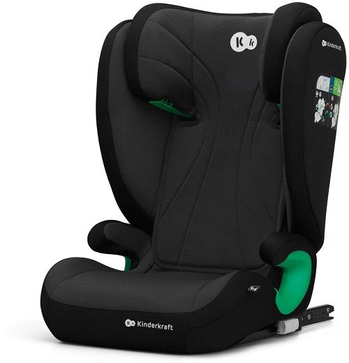 Kinderkraft Junior Fix 2 2025 Graphite Black + u nás ZÁRUKA 3 ROKY a KAPSÁŘ ZDARMA⭐⭐⭐⭐⭐