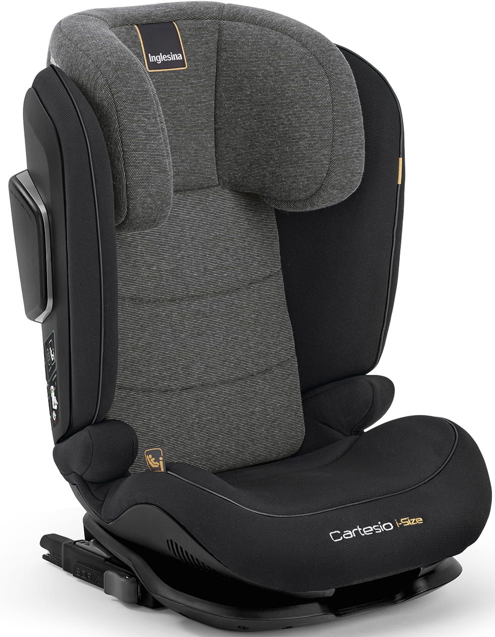 Inglesina Cartesio I-Size 2023 Vulcan Black + u nás ZÁRUKA 3 ROKY + KAPSÁŘ ZDARMA⭐⭐⭐⭐⭐