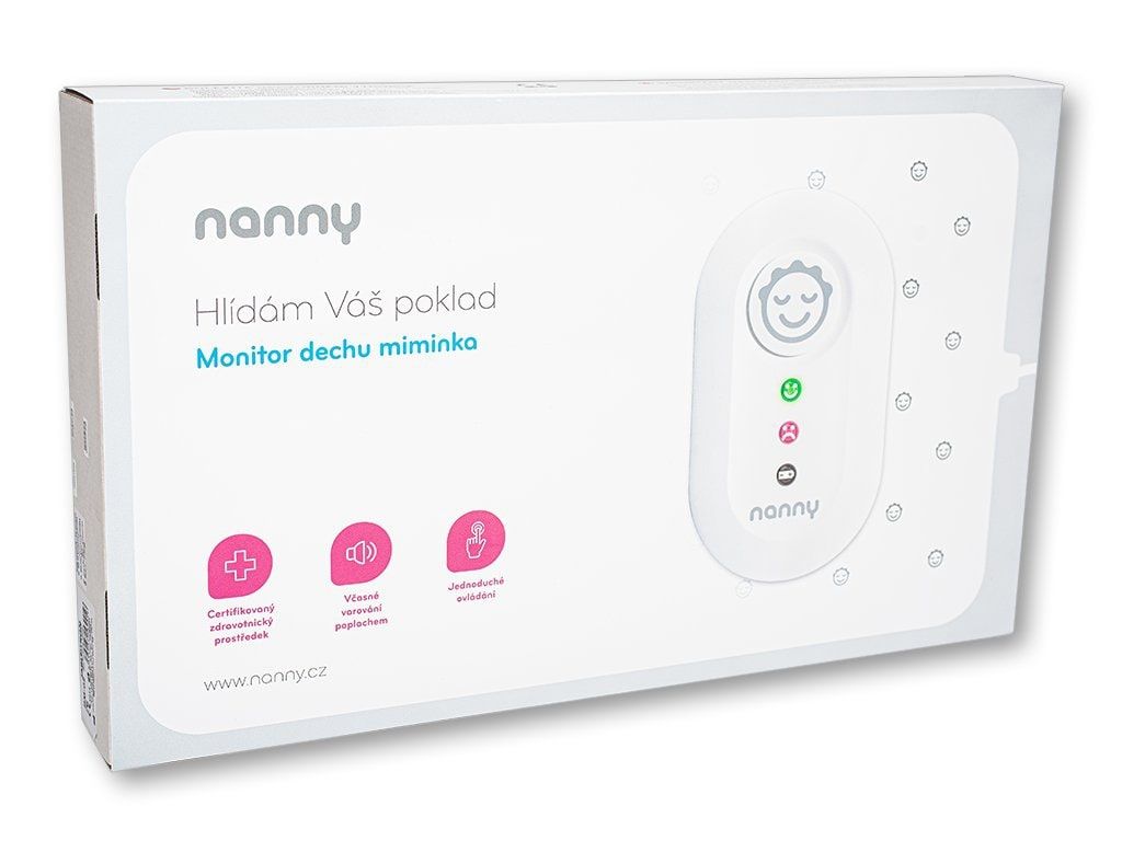 Jablotron Monitor dechu Nanny BM 02 + u nás ZÁRUKA 3 ROKY⭐⭐⭐⭐⭐