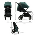 Kinderkraft Mitzy Jade Green 2025 + u nás ZÁRUKA 3 ROKY ⭐⭐⭐⭐⭐
