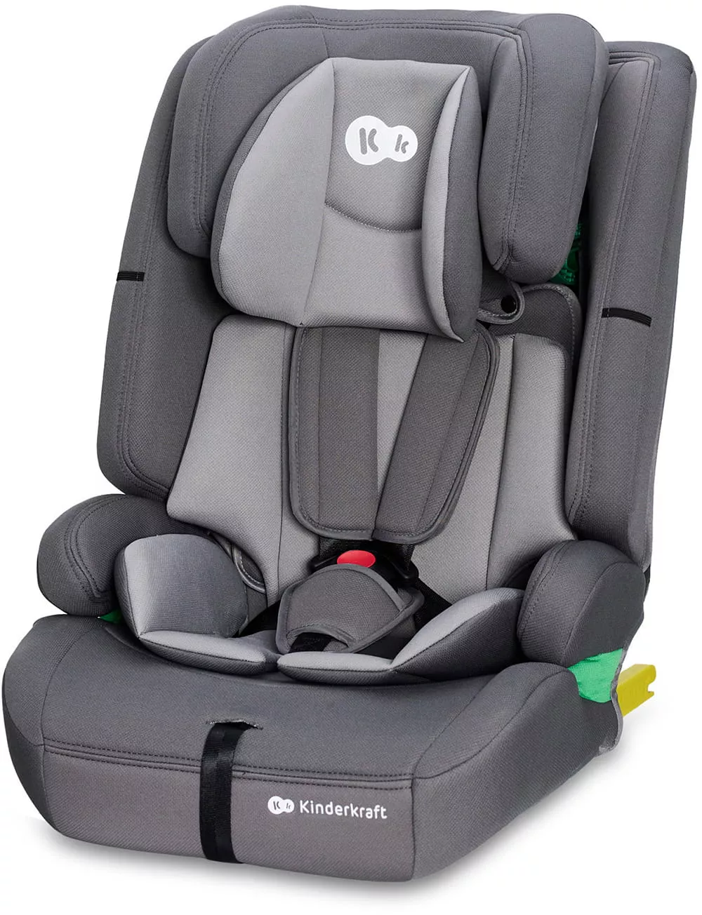 Kinderkraft Safety-Fix 2 i-Size Grey 2025 + u nás ZÁRUKA 3 ROKY a KAPSÁŘ ZDARMA⭐⭐⭐⭐⭐