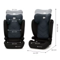 Kinderkraft I-SPARK i-Size Black 2024 + u nás ZÁRUKA 3 ROKY a KAPSÁŘ ZDARMA⭐⭐⭐⭐⭐