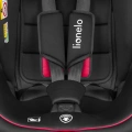 Lionelo Bastiaan i-Size ⭐⭐⭐⭐⭐ Black Red 2025 + u nás ZÁRUKA 3 ROKY a KAPSÁŘ ZDARMA