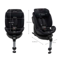 Kinderkraft Xrider 2 i-size 360° 2025 ⭐⭐⭐⭐⭐ Black + u nás ZÁRUKA 3 ROKY a KAPSÁŘ ZDARMA
