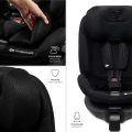 Kinderkraft Xrider 2 i-size 360° 2025 ⭐⭐⭐⭐⭐ Black + u nás ZÁRUKA 3 ROKY a KAPSÁŘ ZDARMA