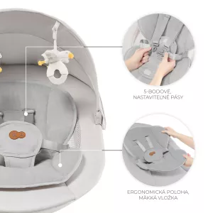 Kinderkraft Tulsy ⭐⭐⭐⭐⭐ Grey + u nás ZÁRUKA 3 ROKY