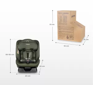 Caretero Mundi i-Size 2025 ⭐⭐⭐⭐⭐ Green + u nás ZÁRUKA 3 ROKY a KAPSÁŘ ZDARMA Caretero Mundi i-Size 2025 ⭐⭐⭐⭐⭐ Green + u nás ZÁRUKA 3 ROKY a KAPSÁŘ ZDARMA