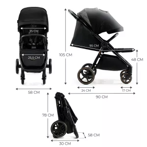 Kinderkraft Mitzy ⭐⭐⭐⭐⭐ Dune Whisper Bizuu 2025 + u nás ZÁRUKA 3 ROKY